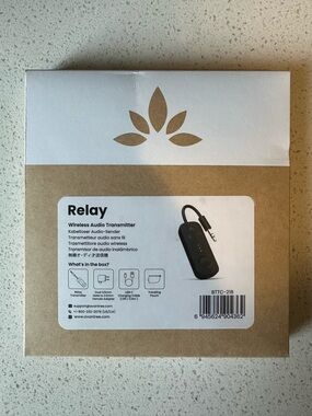 Avantree Relay Wireless Audio Transmitter - Black